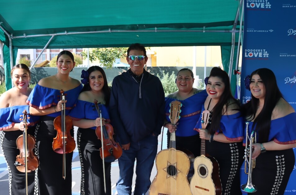 Fernando Valenzuela, Dodgers Love L.A. Community Tour 2024