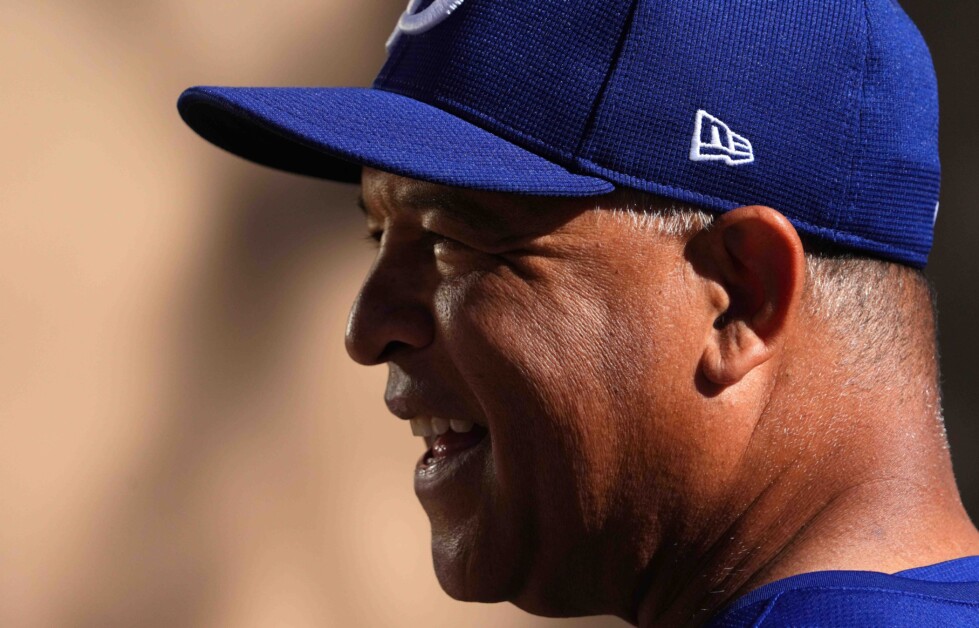 Dave Roberts, Dodgers workout, 2024 Spring Training