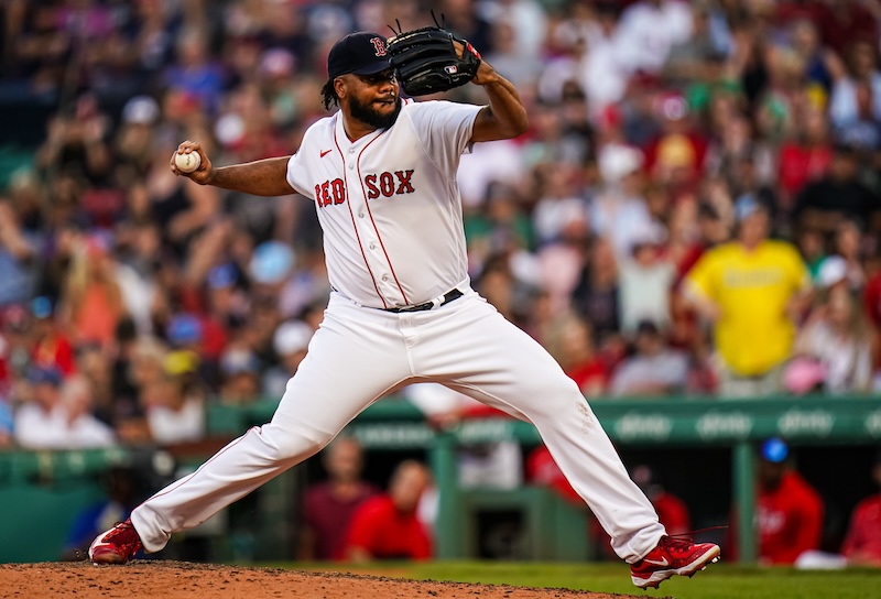 Kenley Jansen, MLB: Houston Astros at Boston Red Sox