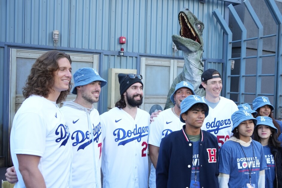 Tyler Glasnow, Michael Grove, Tony Gonsolin, Miguel Rojas, Ryan Yarbrough