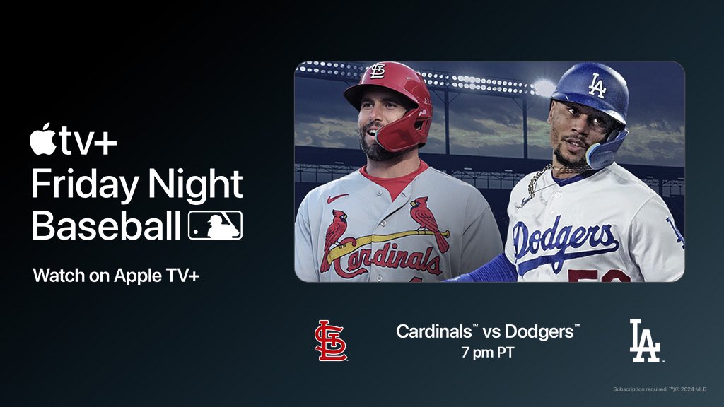 Paul Goldschmidt, Mookie Betts, Friday Night Baseball, Apple TV+