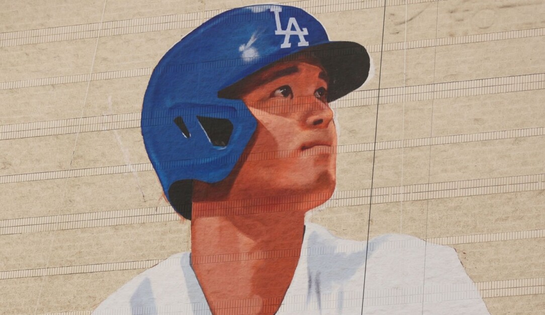 Shohei Ohtani mural