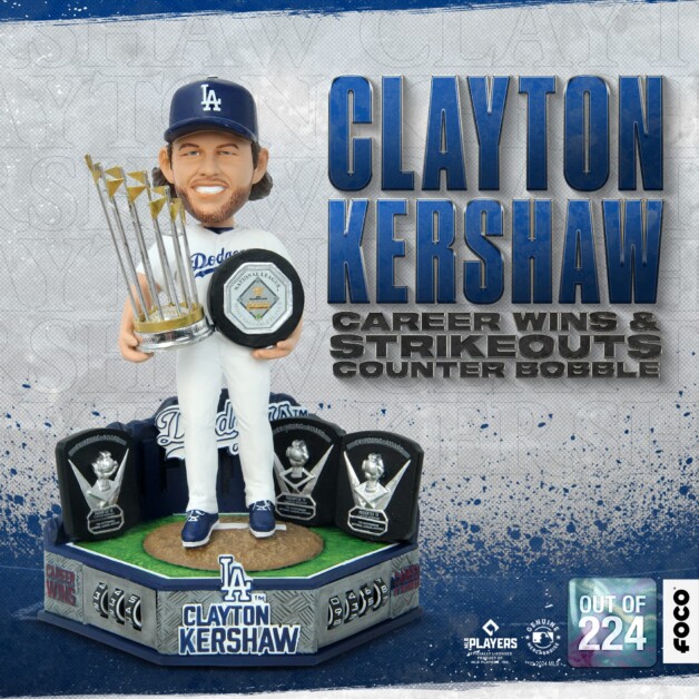 Clayton Kershaw bobblehead, FOCO