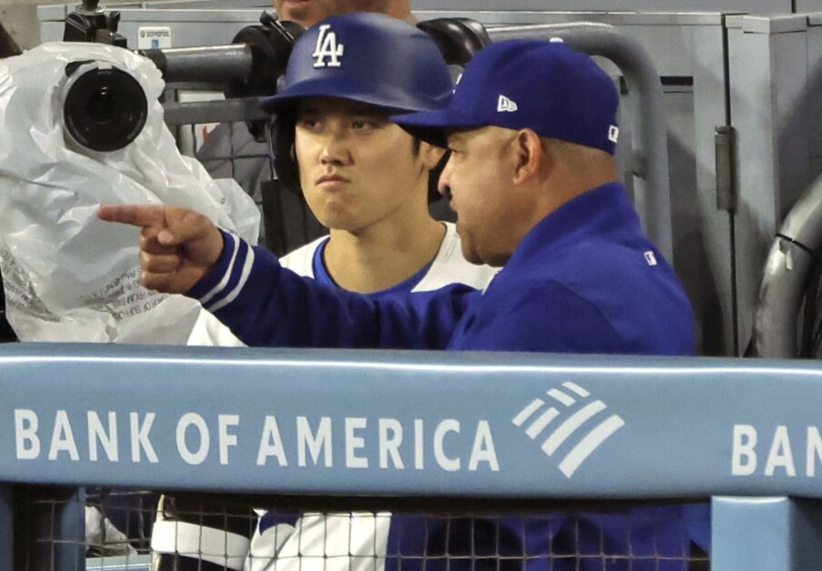 Shohei Ohtani, Dave Roberts