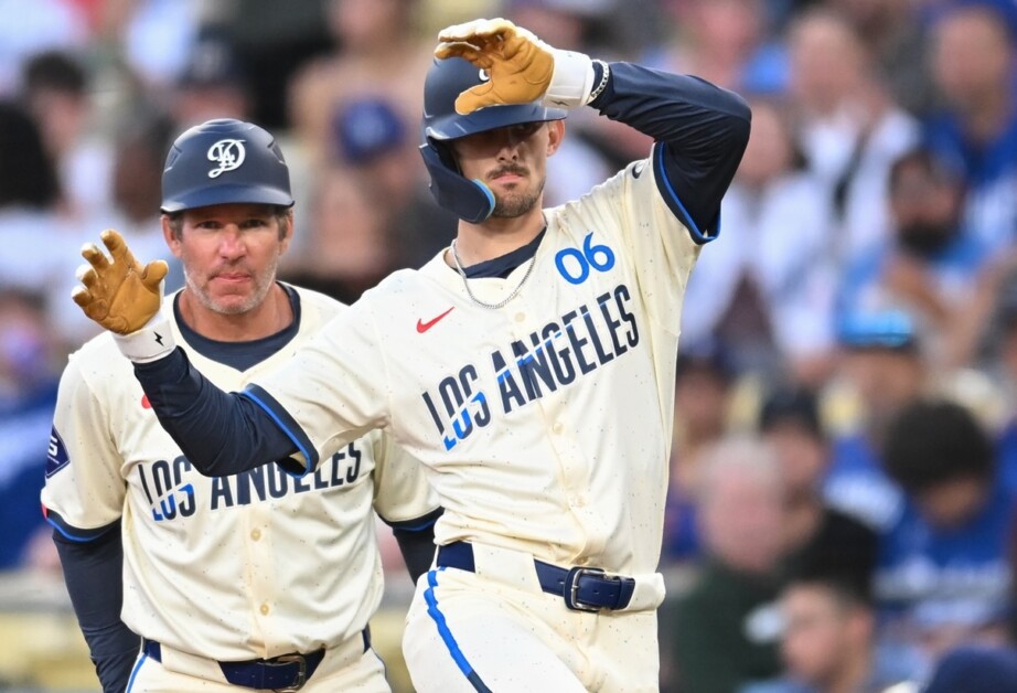 Cavan Biggio, Clayton McCullough, Dodgers City Connect, Dodgers celebration