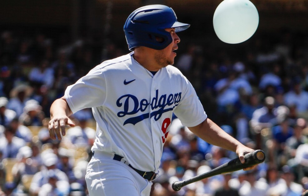 Dodgers bat boy Javier Herrera