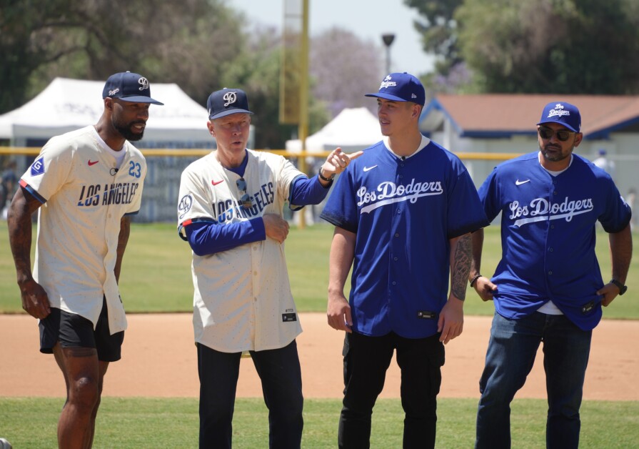 Jason Heyward, Orel Hershiser, Bobby Miller, Adrian González, City Connect