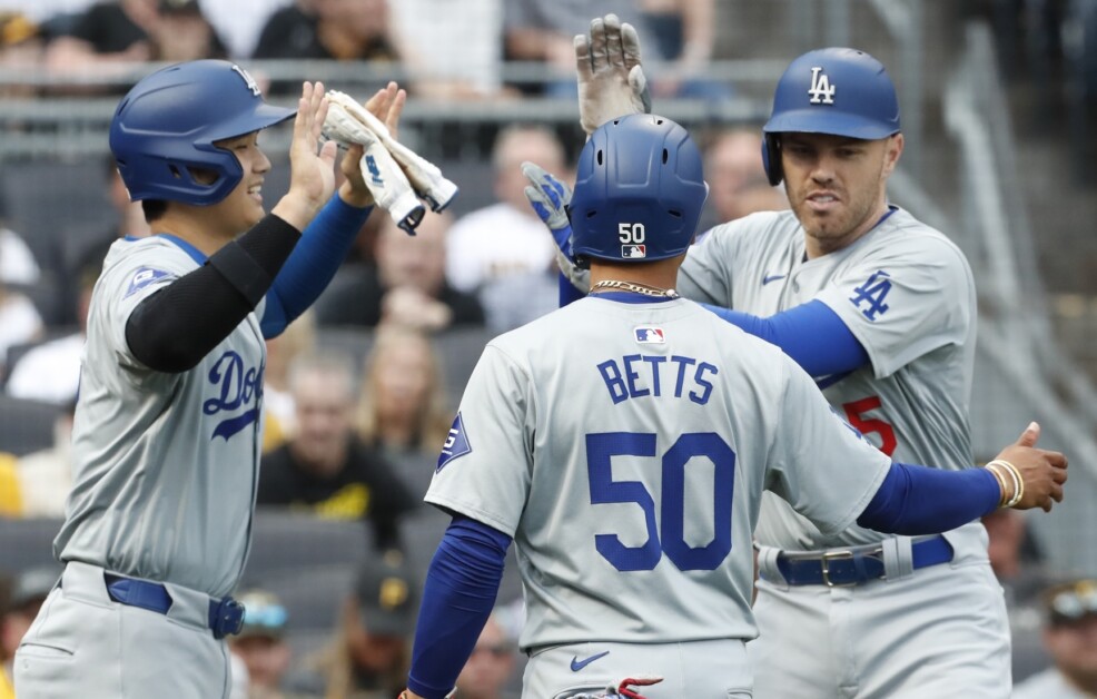 Shohei Ohtani, Mookie Betts, Freddie Freeman