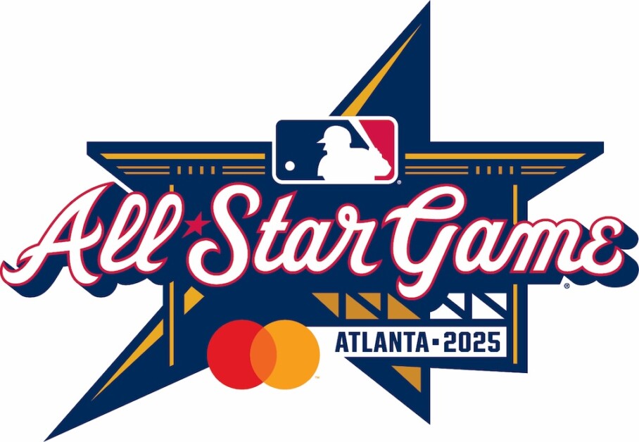 2025 MLB All-Star Game logo, Atlanta Braves, Truist Park