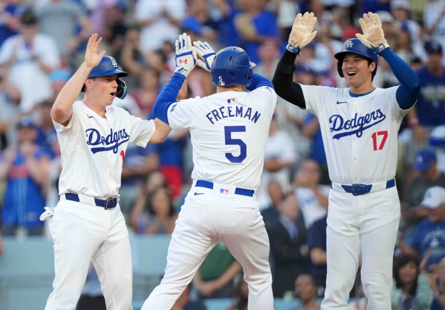 Will Smith, Freddie Freeman, Shohei Ohtani