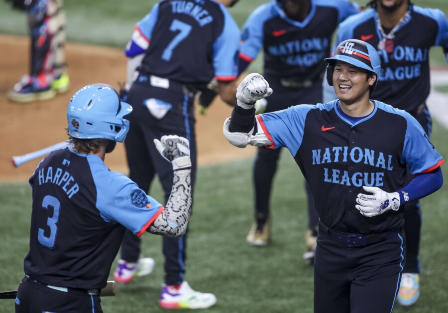 Shohei Ohtani, Bryce Harper, 2024 MLB All-Star Game