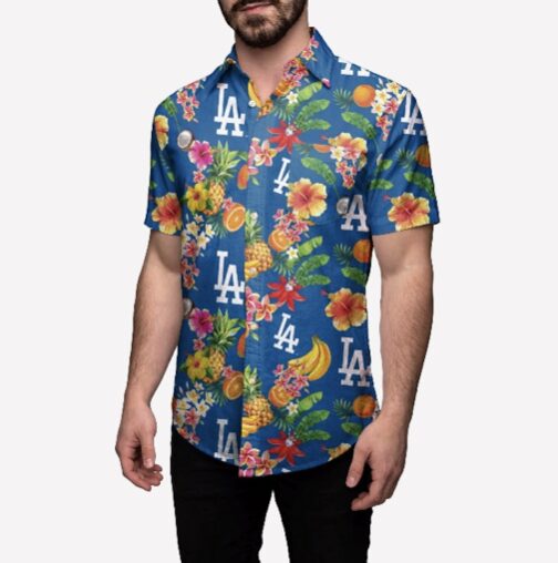 Dodgers floral shirt, FOCO