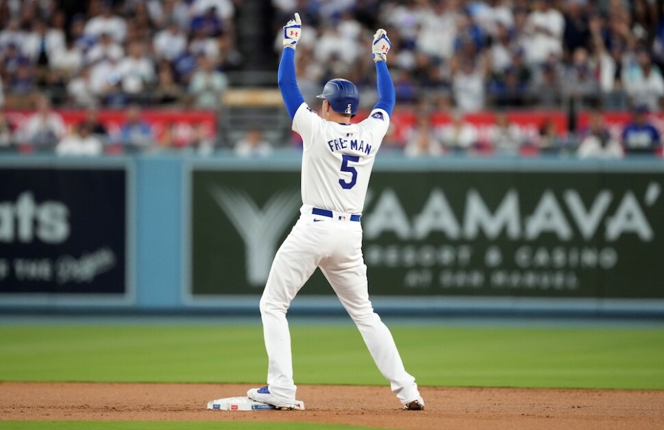 Freddie Freeman dance, Dodgers celebration