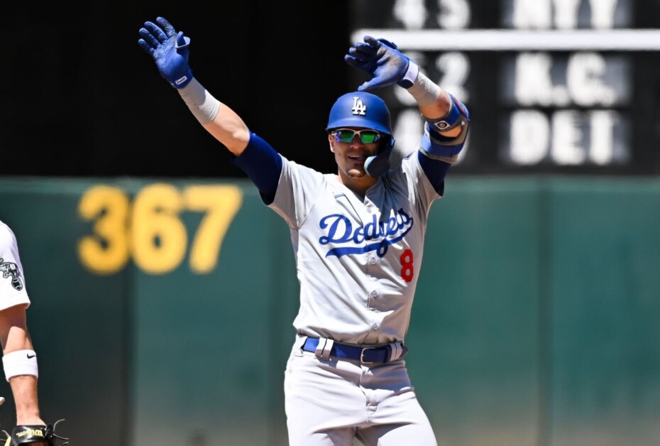 Kiké Hernández, Dodgers celebration