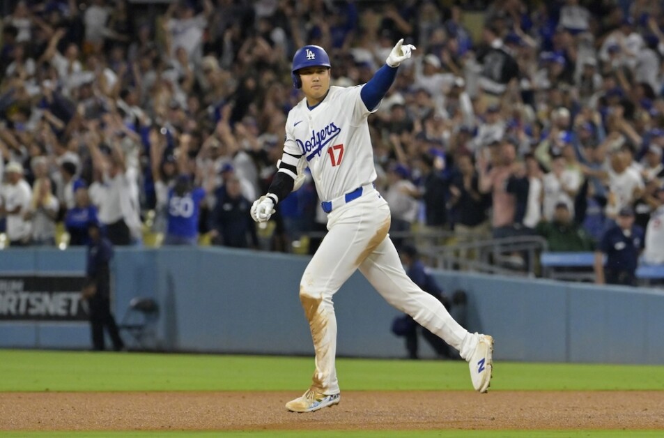 Shohei Ohtani, Dodgers walk-off win