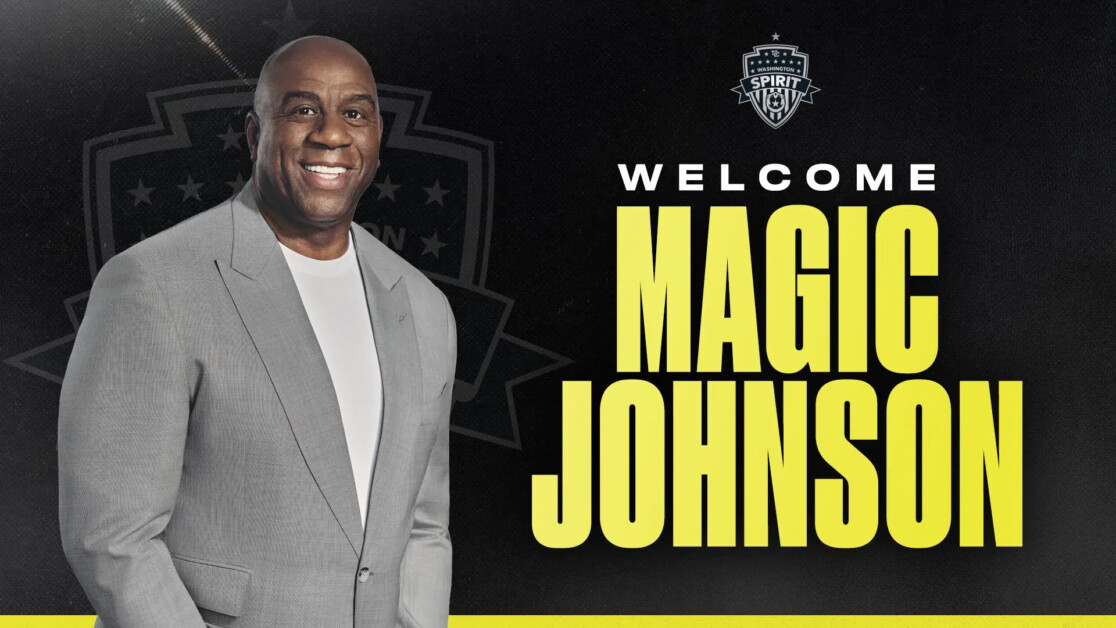 Magic Johnson, Washington Spirit, NWSL